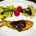 みるく♬'s cooksnap of when they made 白身魚ソテー マスタードソース.