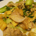ayamerina☆'s cooksnap of when they made 青梗菜、豚肉、油揚げ、オイスターソース.