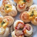 にこにこ三兄弟's cooksnap of when they made HBヘルシー☆全粒粉入りウインナーパン.