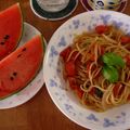ＭａｒｉｅＤｉａｎｅ's cooksnap of when they made トマトバジルのアンチョビパスタ.