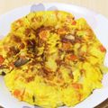 ☆コレット★'s cooksnap of when they made レンジで時短☆具沢山スパニッシュオムレツ.