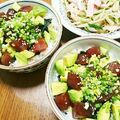 tkf1225's cooksnap of when they made 簡単♪絶品♪マグロ＆アボカドの丼.