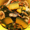fuyurera's cooksnap of when they made 切り昆布とかぼちゃの煮物.