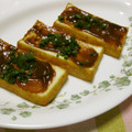 ともこキッチン's cooksnap of when they made 厚揚げのクルミ味噌焼き.
