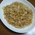 ひーしゃん♡'s cooksnap of when they made 簡単お手軽☆焼きそば味チャーハン.
