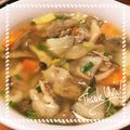 ルルノア's cooksnap of when they made 肉野菜たっぷりあったかうどん.