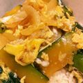 クック29V4JN☆'s cooksnap of when they made 朝昼夕♪簡単美味♪ズッキーニと玉ねぎの丼.