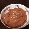 Marysha's cooksnap of when they made お豆で身体にやさしい！チョコレートフムス.