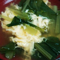 ともママ0120's cooksnap of when they made 小松菜と溶き卵のスープ.