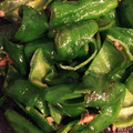 らくらくチャピ's cooksnap of when they made ⑥　万願寺トウガラシのさっと炒め　⑥.