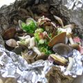 gonnanmama's cooksnap of when they made あさりときのこのホイル蒸し.