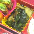 nosso's cooksnap of when they made ワカメとキノコの炒めもの.