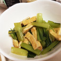 みーこちゃん。's cooksnap of when they made 小松菜と油揚げの胡麻和え.