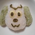 あおソラママ's cooksnap of when they made キャラ弁☆ワンワンおにぎり.