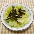 *ひろみ*'s cooksnap of when they made のりサラダwithすし酢ドレッシング.