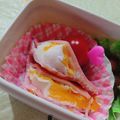 ゆーこリン♡'s cooksnap of when they made 【お弁当】レンジで簡単ハムエッグ.