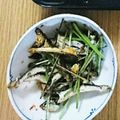 MSmam's cooksnap of when they made 母のレシピ：人参葉と煮干の炒め物.