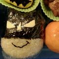 micoa's cooksnap of when they made キャラ弁☆バットマン☆簡単☆その2.