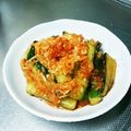 なおころピッコロ's cooksnap of when they made 夏バテ解消☆やみつききゅうりオイキムチ★.