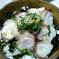 くたわん's cooksnap of when they made ☆フライパンで焙りヒラマサのにぎり寿司☆.