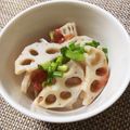 ちまママ♡'s cooksnap of when they made うめ酢れんこん。.