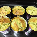 ろみじゅり☆彡's cooksnap of when they made しっとり小豆と抹茶のマフィン.