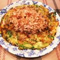yuka119's cooksnap of when they made ウチの♪お好み焼き.