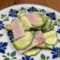 ⁂こまち⁂'s cooksnap of when they made 【農家のレシピ】ズッキーニとハムのサラダ.