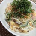 naomixx's cooksnap of when they made ☆しらたきのコチュジャン＆マヨサラダ☆.