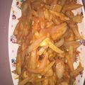 miitoyuu's cooksnap of when they made じゃがいも&玉ねぎ&ちくわケチャップ炒め.