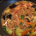 うさきょん９'s cooksnap of when they made 本格的なかた焼きそば♪（皿うどん）.