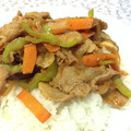 ちぇんばあ's cooksnap of when they made 簡単❤プルコギ風の豚丼♪.