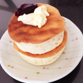 虹色えんぴつ's cooksnap of when they made ふわふわ分厚いパンケーキ.