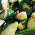 ☆コロ★'s cooksnap of when they made きゅうりのうま浅漬け.