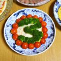 つちかな's cooksnap of when they made サラダでハッピーバースデー☆ブロver♪.