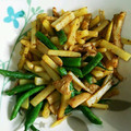 ayapuuu's cooksnap of when they made ジャガイモとインゲンのマヨしょうゆ炒め.