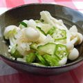 shouko's cooksnap of when they made きのことオクラのおろしポン酢あえ.