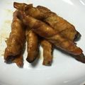 ちびhacchi's cooksnap of when they made ☆なすの豚バラ巻き甘辛だれ☆.