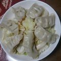 もーりー☆☆☆'s cooksnap of when they made 揚げギョーザのさっぱり焼き肉風サラダ.