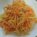 こたスウィ's cooksnap of when they made 母の１８番＊たらこにんじん❀.