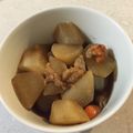 Yooboo's cooksnap of when they made 意外に知られていない！ホタテと大根の煮物.
