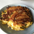 クックMQ1K60☆'s cooksnap of when they made 絶品☆素麺リメイクふわふわお好み焼き♫.