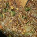 ポポポポポフィ〜♡'s cooksnap of when they made オクラと豚挽き肉のドライカレー.
