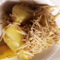 ぱぱろあ's cooksnap of when they made コンソメだけ！コンソメじゃがえのき☆.