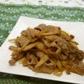 赤い電話's cooksnap of when they made お弁当にも！！牛肉とゴボウの甘辛煮.