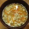youcay's cooksnap of when they made 残った卵白でふわふわ味噌汁♡.