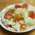 chirochan☆'s cooksnap of when they made 簡単温サラダ　クレイジーソルトで.