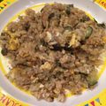 ルルとり's cooksnap of when they made 茄子と挽肉のガリバタライス（洋風炒飯）.