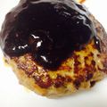 yummy?'s cooksnap of when they made 簡単！肉汁ジュワ～のハンバーグ☆.