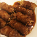 ひーさ。's cooksnap of when they made えのきの豚肉巻き 柚子胡椒ソース.